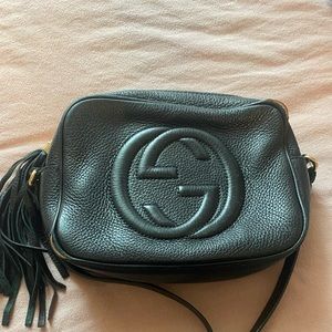 Gucci black Soho disco bag